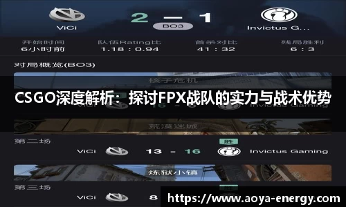 CSGO深度解析：探讨FPX战队的实力与战术优势
